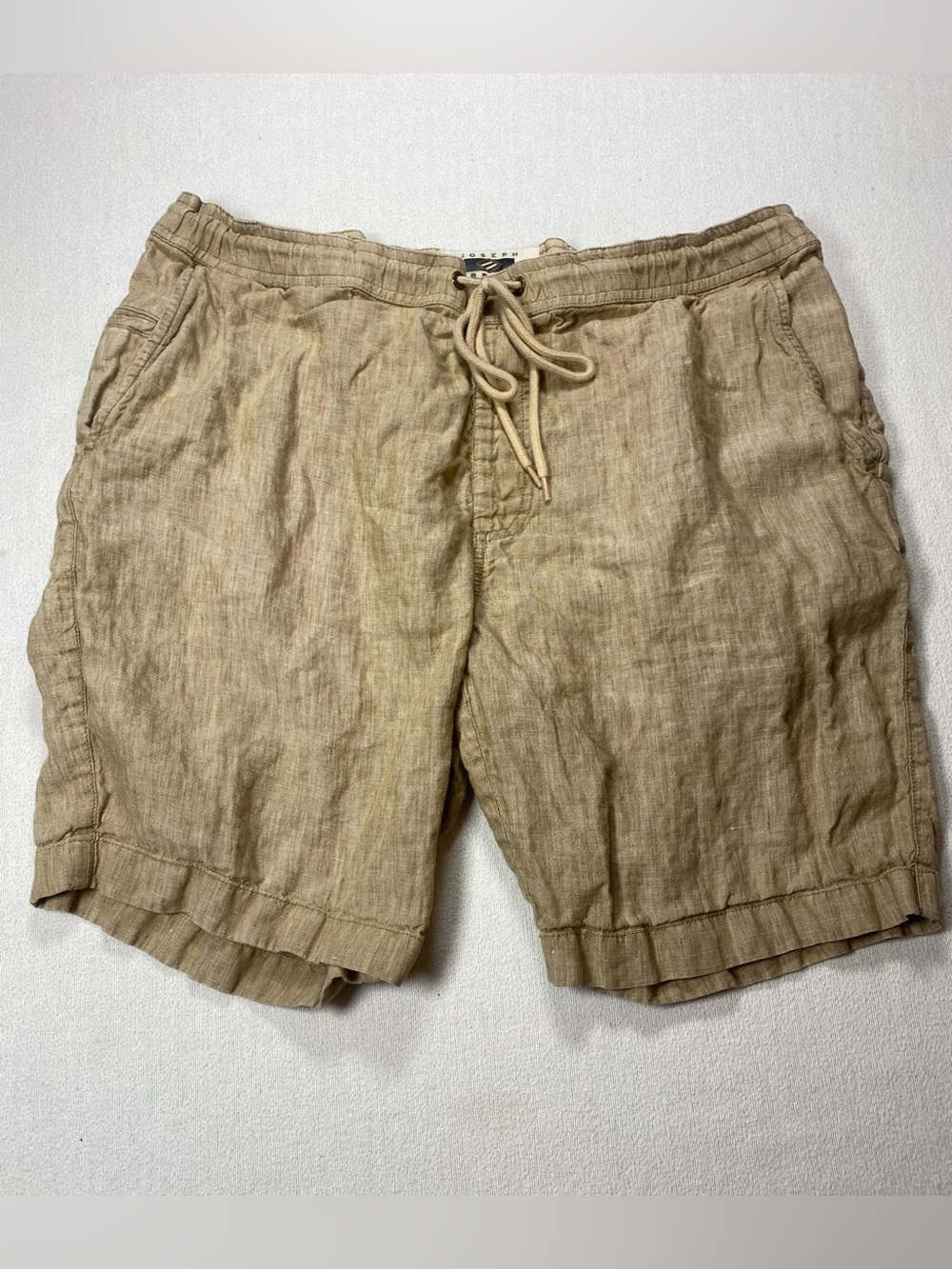 Joseph Abboud Men's Drawstring Linen Shorts size Large
